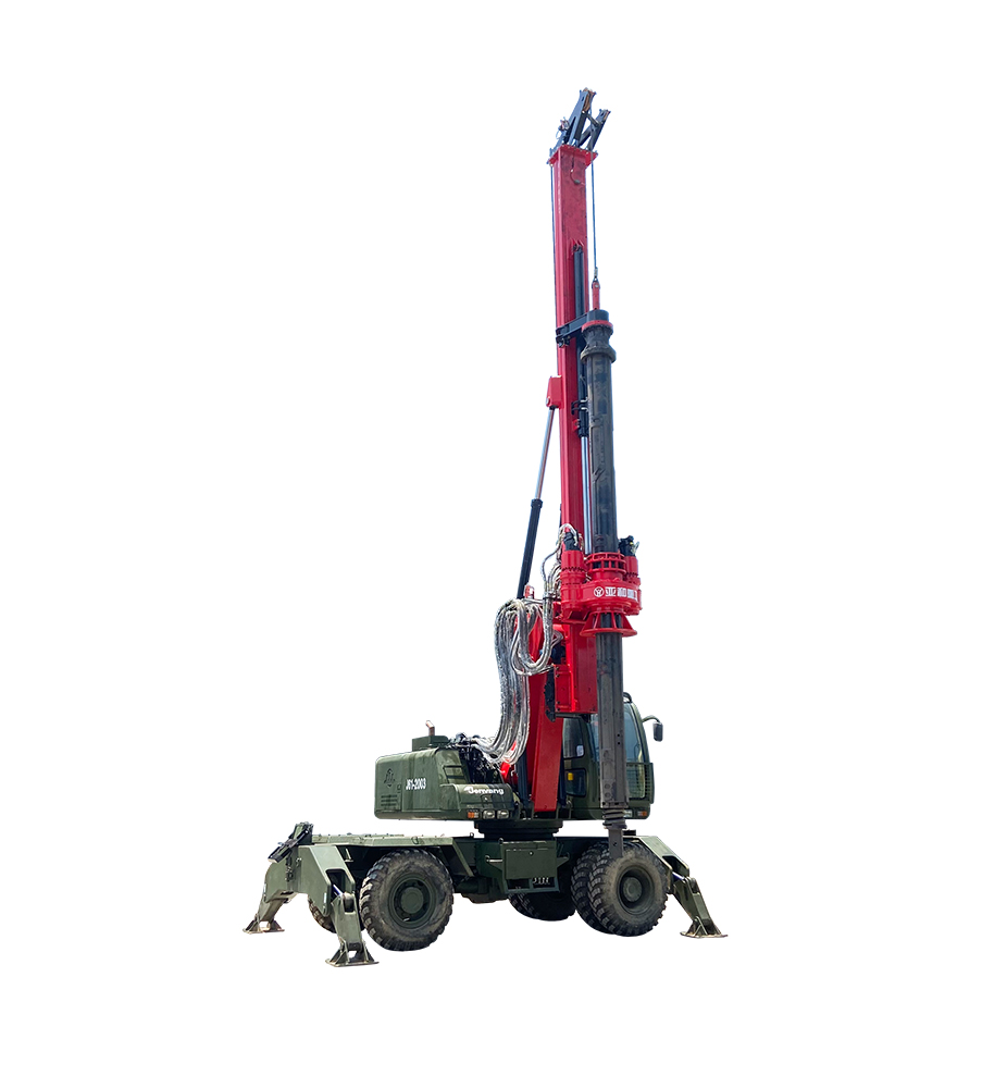 詹陽(yáng)輪式挖掘機(jī)升級(jí)旋挖鉆機(jī)